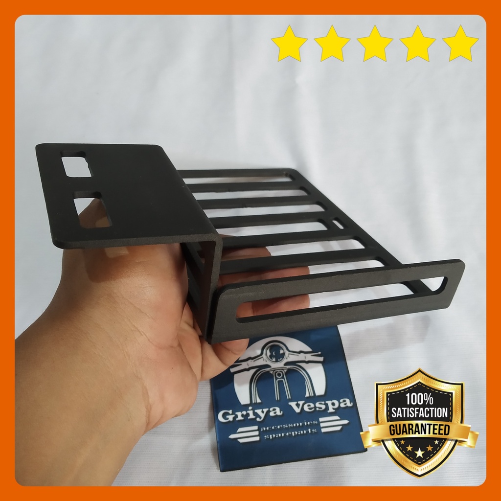 Jual Rak Oli Depan Kanan Vespa Laser Cut Tebal | Shopee Indonesia