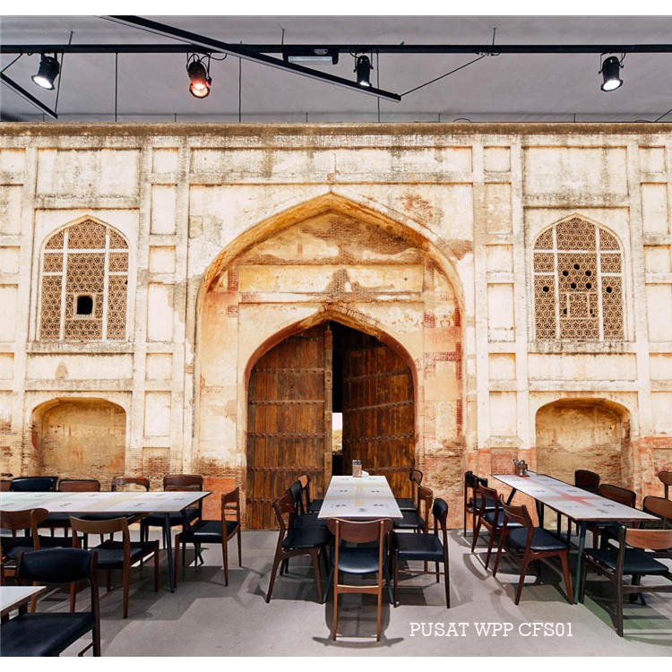 Jual wallpaper Warung Kopi, bisa menempel Wallpaper dinding sendiri