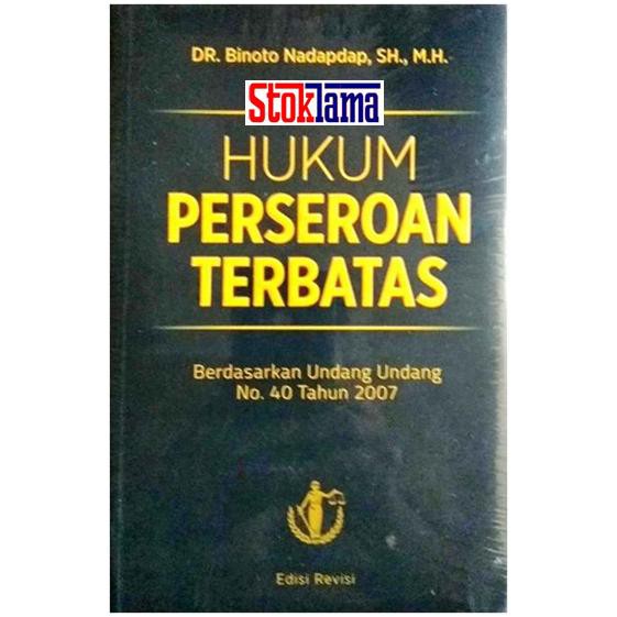 Jual Hukum Perseroan Terbatas Binoto Nadapdap Original Shopee