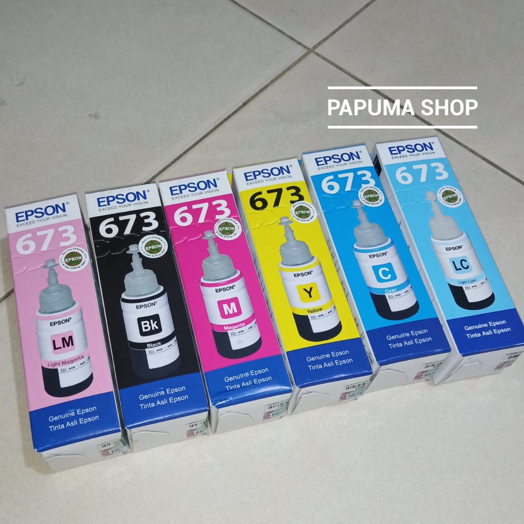 Jual Tinta Botol Compatible Epson T Isi Ulang Printer Epson Seri