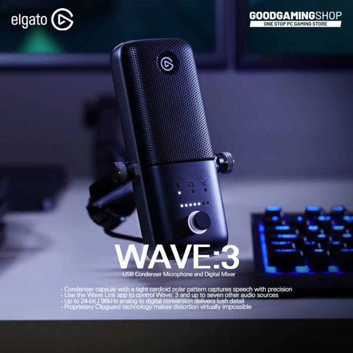 Jual Elgato Wave3 Microphone Shopee Indonesia