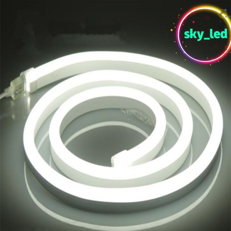 Jual Paket Lampu Neon Flex 220v 1m 2m 3m 4m 5m 5 Meter Led Selang ...