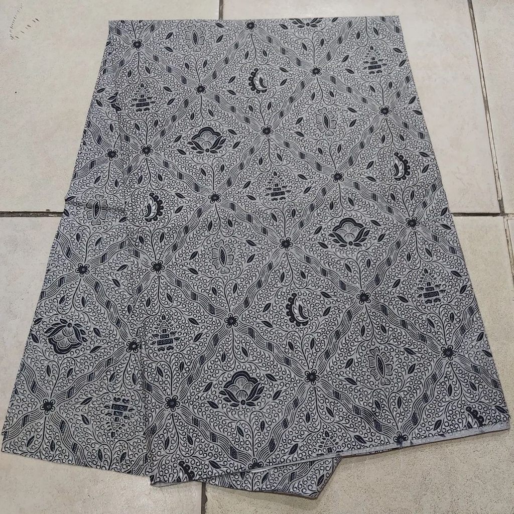 Jual Kain Jarik Batik SOLO (lawasan) motif sidomukti warna abu-abu ...