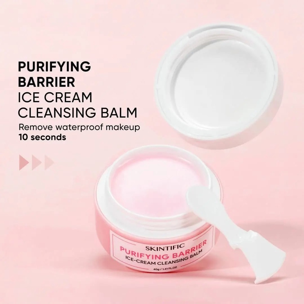 Jual SKINTIFIC Cleansing Balm Skintific Purifying Barrier Ice Cream