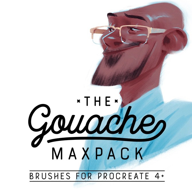 Jual Procreate Brush - The Gouache MaxPack Brush for Procreate | Shopee ...