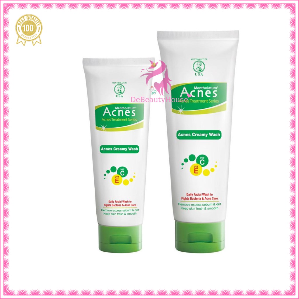 Jual ACNES Creamy Wash (50g/100g) | Shopee Indonesia