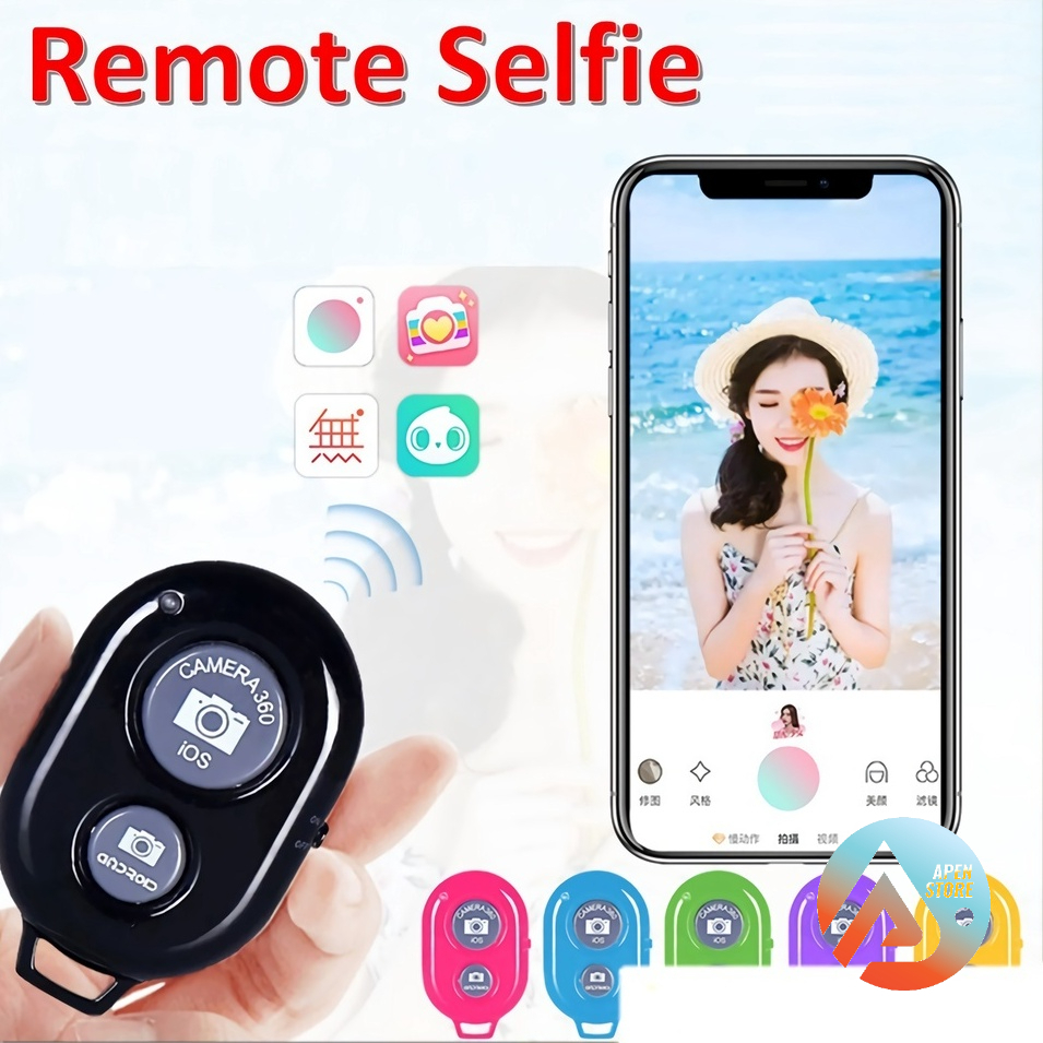 Jual APEN Smartfish Selfie Camera Remote Control Bluetooth