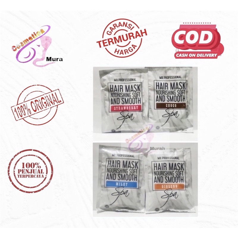 Jual kemasan sachet - Mx hair mask proffesional / masker rambut mx ...