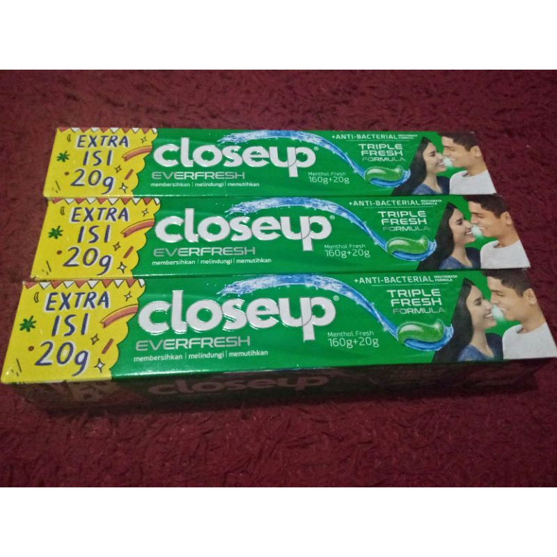 Jual promo pasta gigi CLOSEUP 160g | Shopee Indonesia