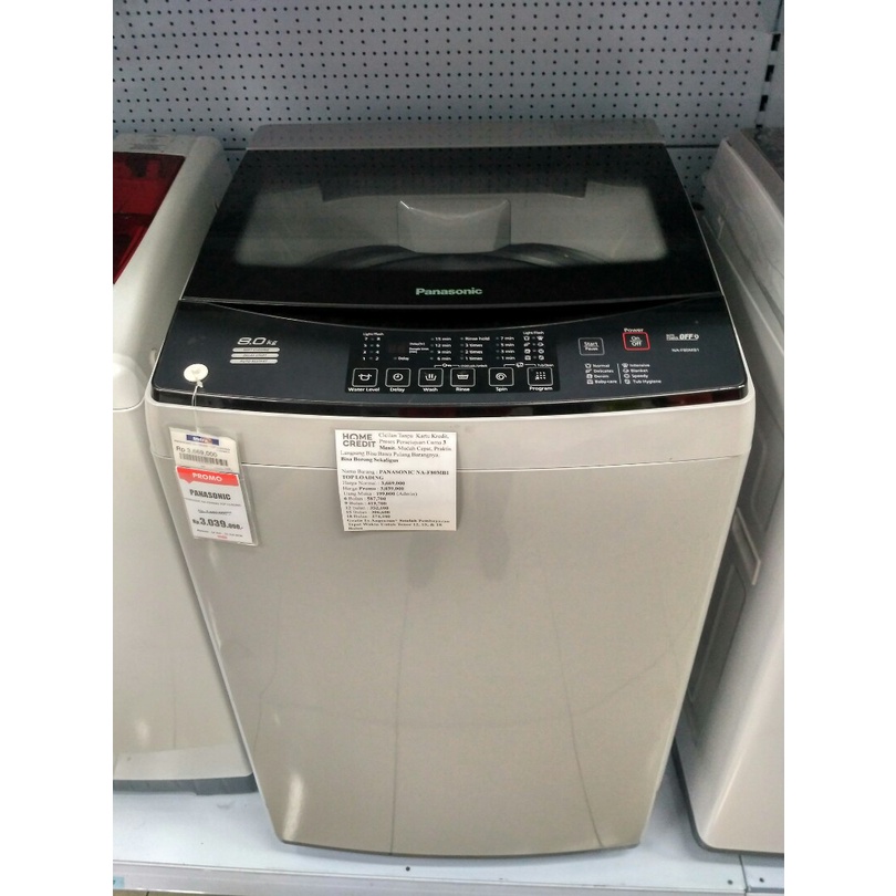 Jual Mesin Cuci Panasonic Top Loading 8 Kg NA-F80MB1 1 Tabung BATAM ...