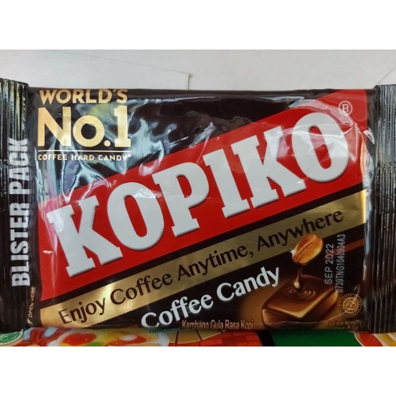 Jual Kopiko Coffee Candy Blister 24 gram Shopee Indonesia