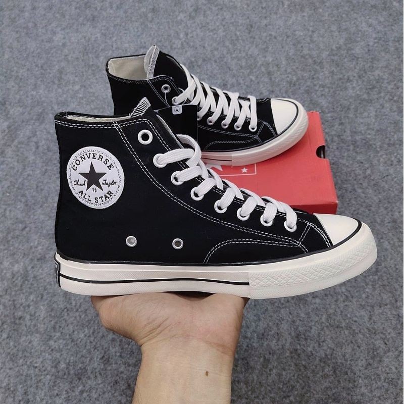 Jual converse shop 70s black hi