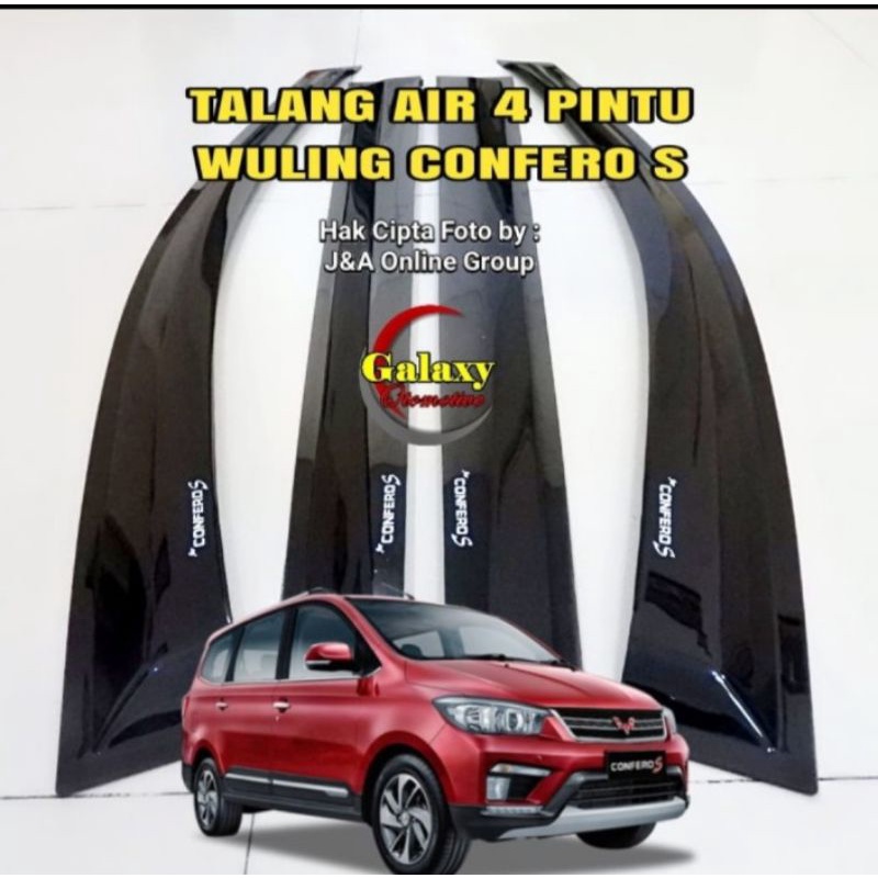 Jual Talang Air Pintu Hitam Slim Wuling Almaz Wuling Confero