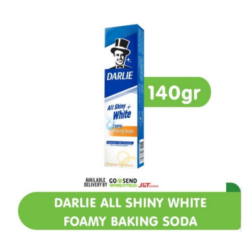 Jual DARLIE PASTA GIGI ALL SHINY WHITE FOAMY BAKING SODA 140 GR