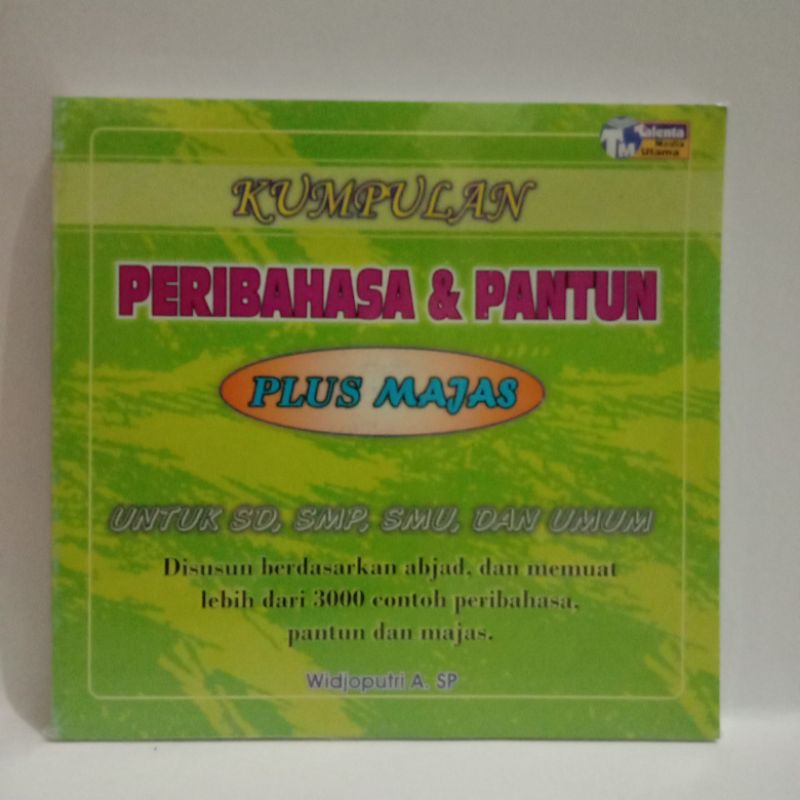 Jual Buku Kumpulan Peribahasa And Pantun Plus Majas Shopee Indonesia