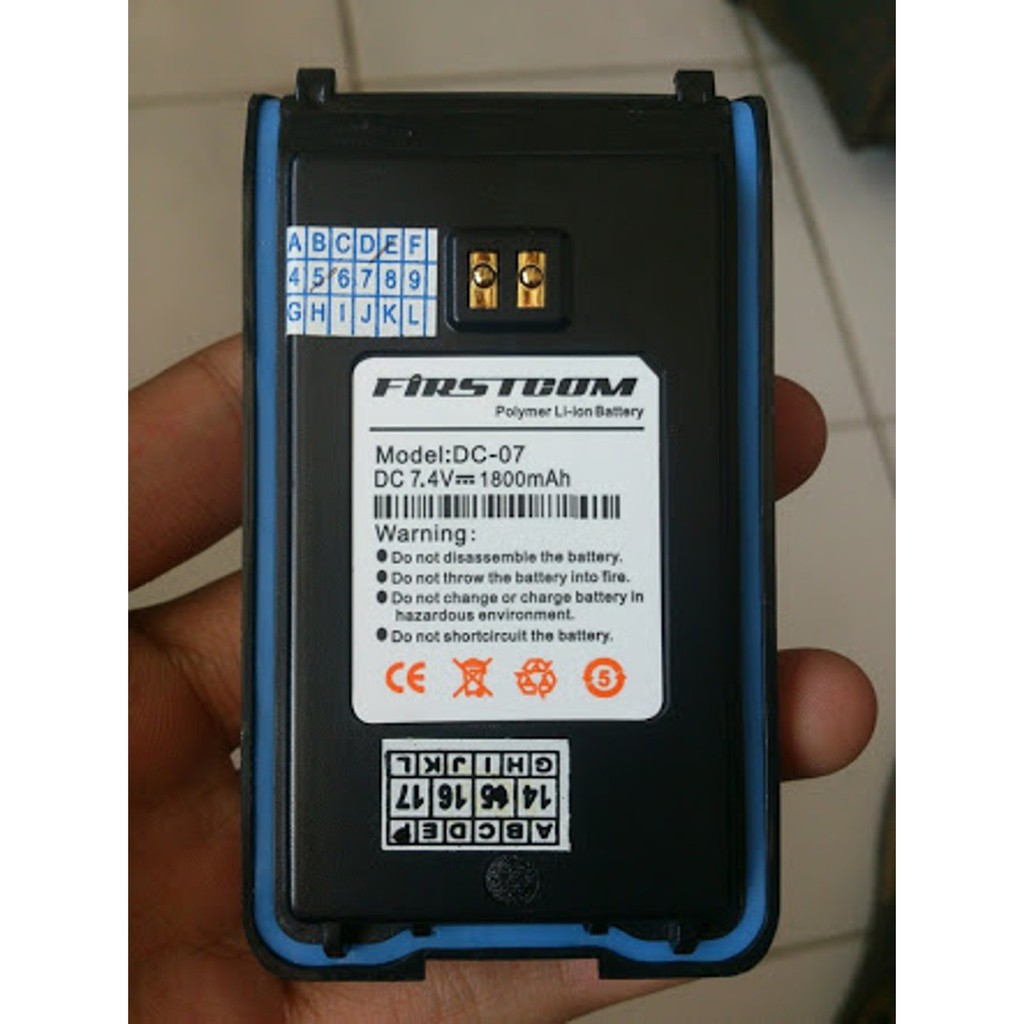 Jual BATTERY HT FIRSTCOM FC27 VOXTER W8 WEIRWEI 700WP | Shopee Indonesia