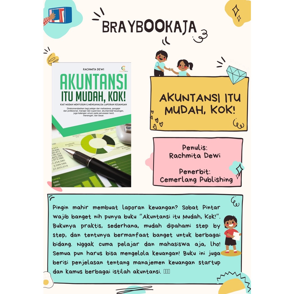 Jual BUKU AKUNTANSI : AKUNTANSI ITU MUDAH, KOK! | Shopee Indonesia