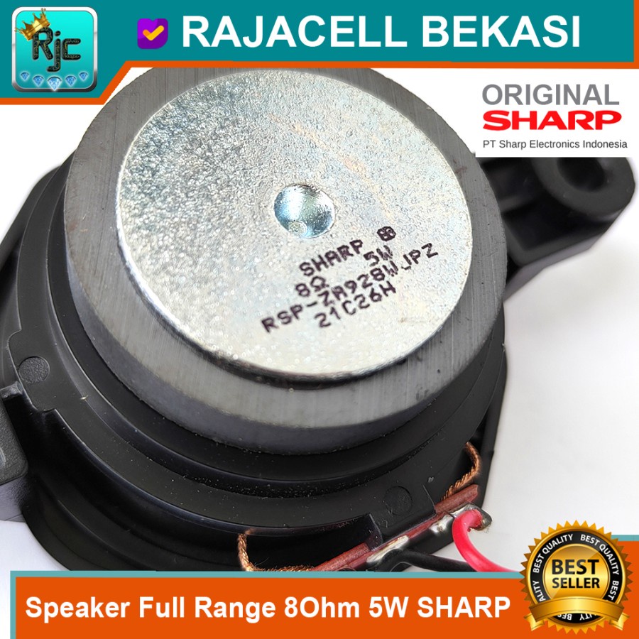 Jual Speaker 8Ohm 5W SHARP 2.5" Full Range Audio Loud Speaker Amplifier ...