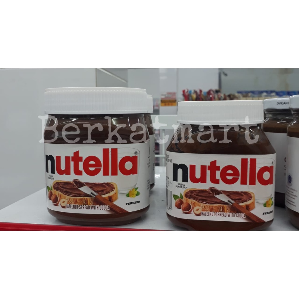 Jual Nutella 350gr Hazelnut Chocolate Spread Selai Roti Kacang Coklat Shopee Indonesia 3395