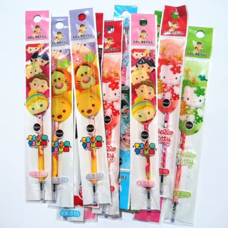 Jual Refill Pulpen Sanrio Kuromi Melody Cinnamoroll Pompurin Gel Pen ...