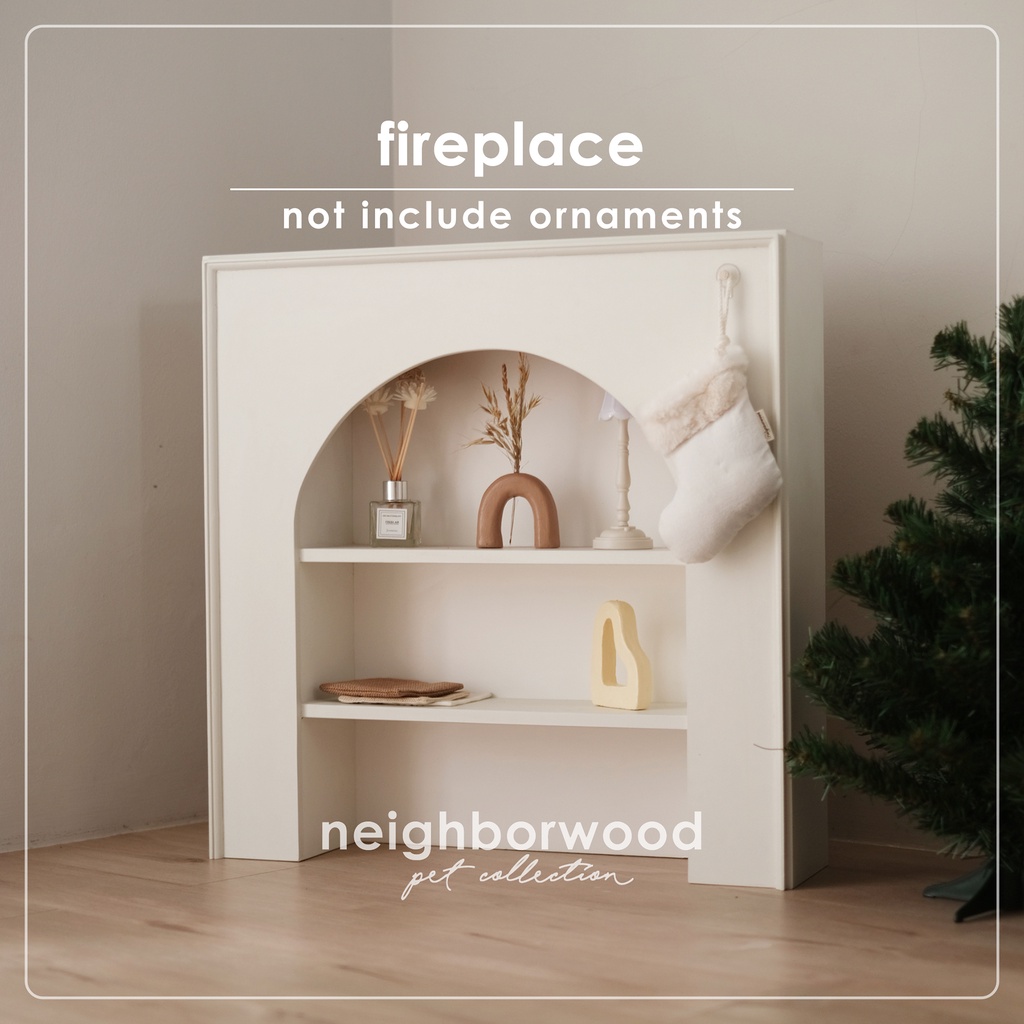Jual Neighborwood Perapian / Fireplace Aesthetic / hiasan dekorasi ...
