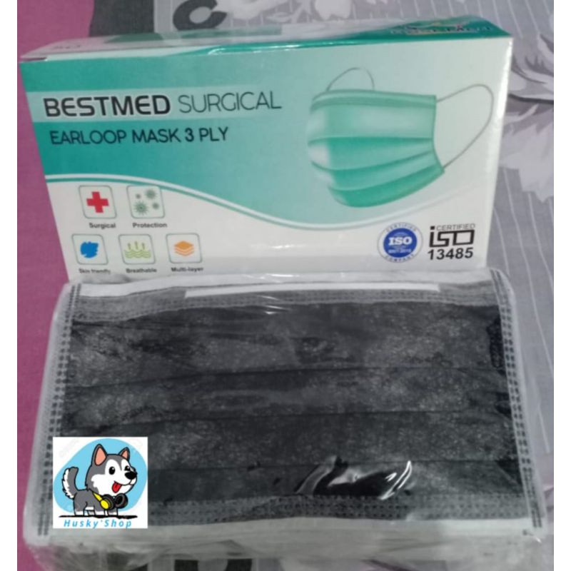 Jual Masker Bestmed Earloop 3ply Isi 50pcs/Hijau | Shopee Indonesia