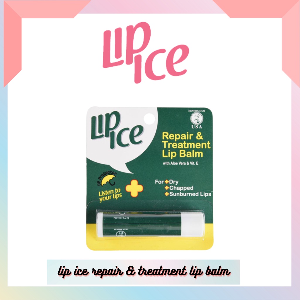 Jual Lip Ice Repair And Treatment Lip Balm Shopee Indonesia
