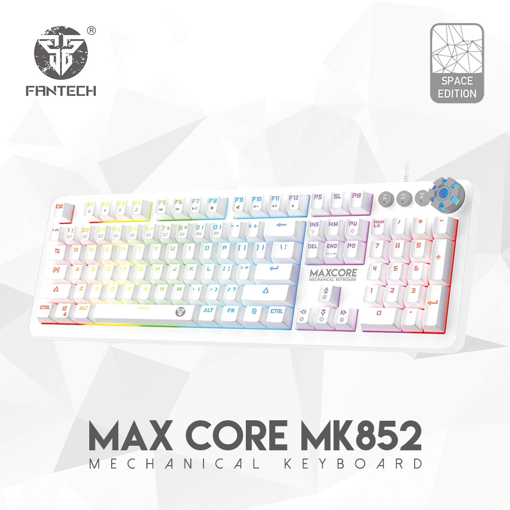 Jual Keyboard Fantech Maxcore MK852 Space Edition Original | Shopee ...