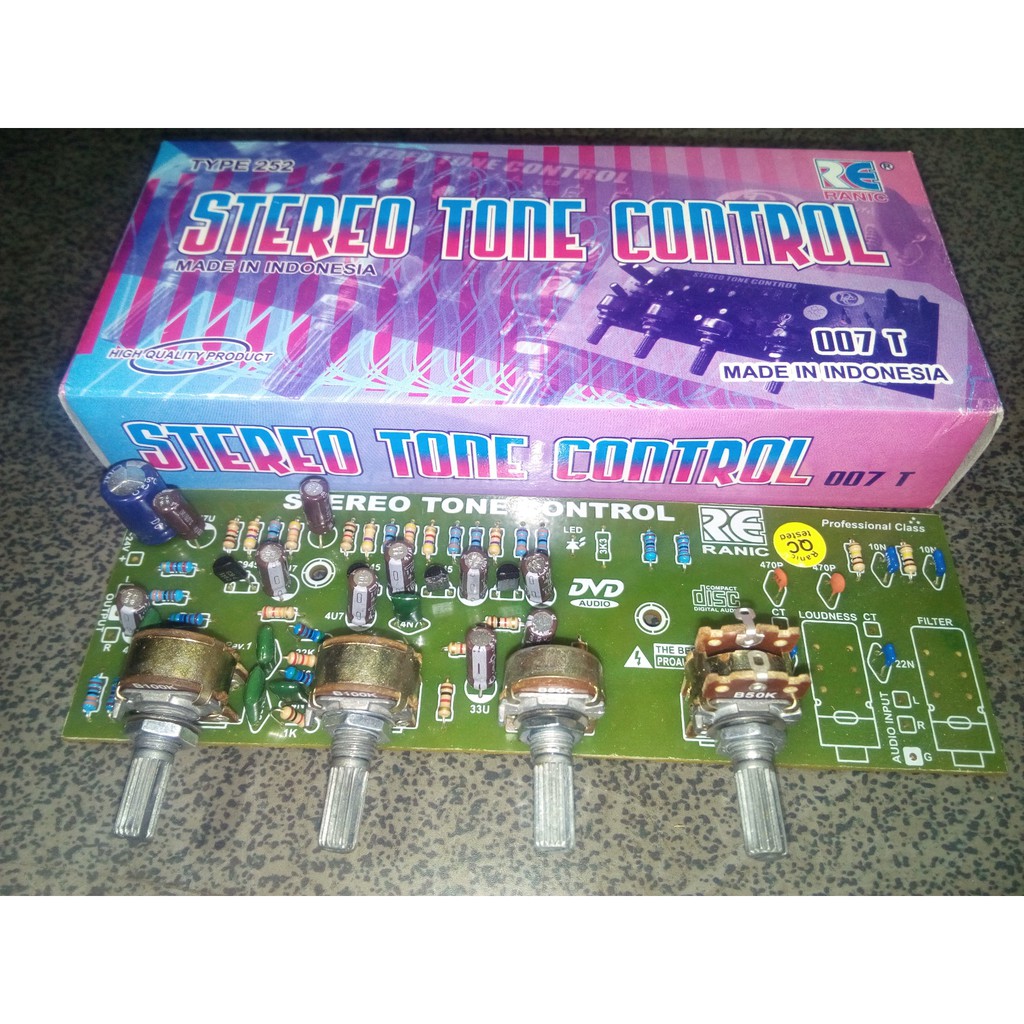 Jual Kit Tone Control Stereo 007 Type 252 | Shopee Indonesia
