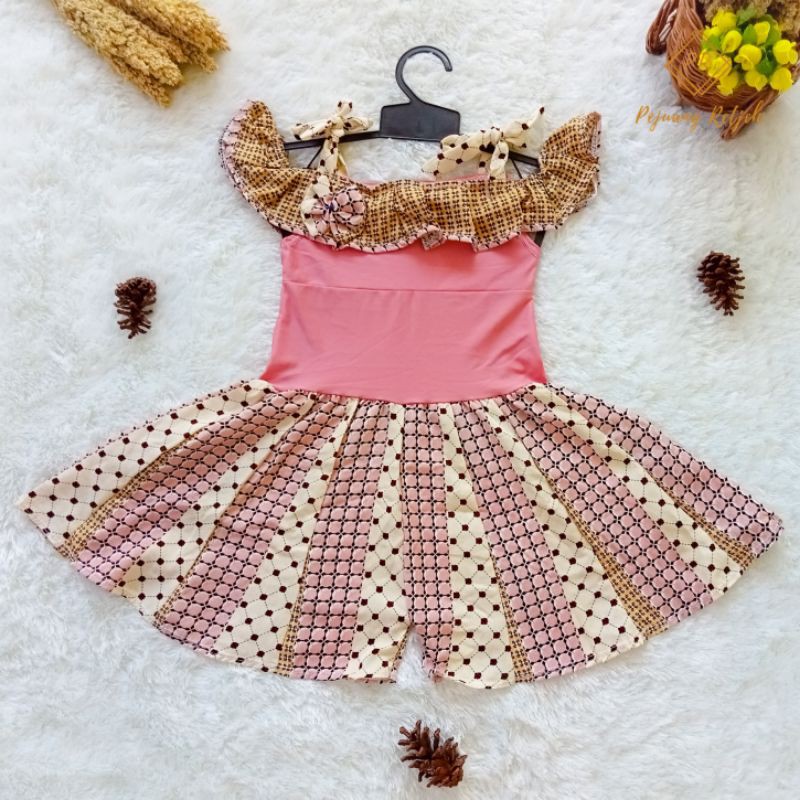 Jual JUMPSUIT TALI anak baju yukensi anak jumpsuit anak perempuan