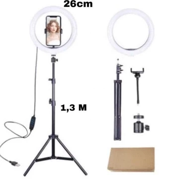 Ring Light 26cm Ring Light 33 CM LED Tripod 3110 3118 2.1 Meter For Selfie Live Stream Make UP