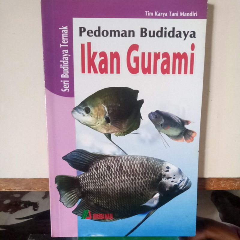 Jual Buku Perikanan Pedoman Budidaya Ikan Gurami Seri Budidaya