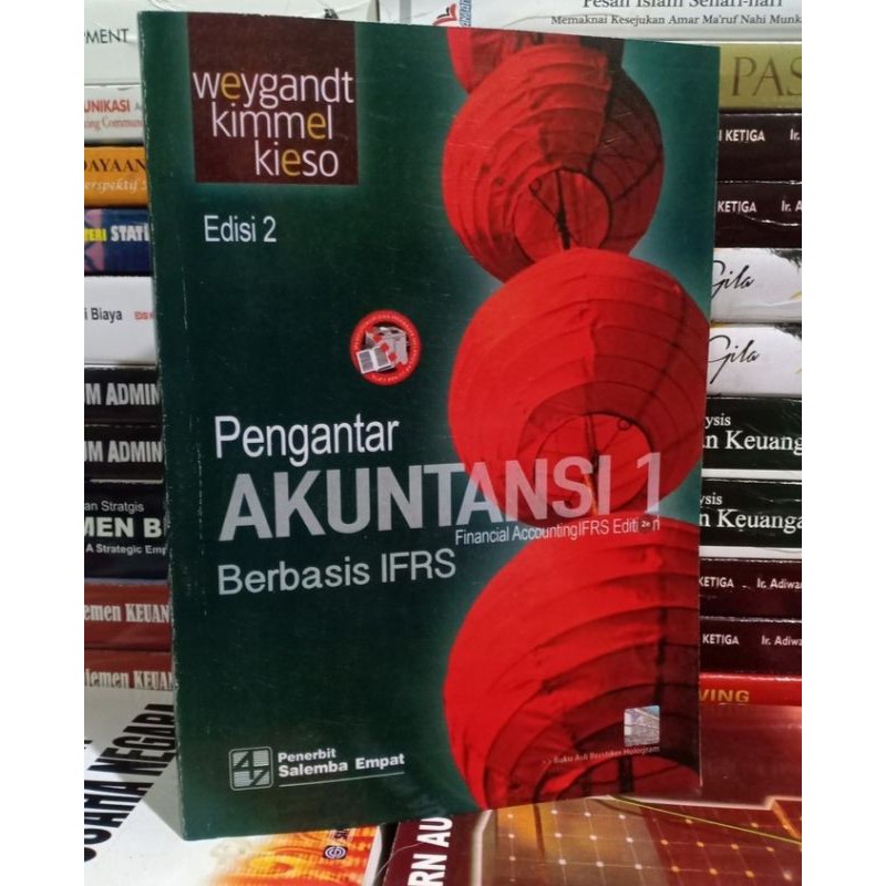 Jual Pengantar Akuntansi Berbasis Ifrs Buku By Weygandt Kimmel Kieso Shopee Indonesia