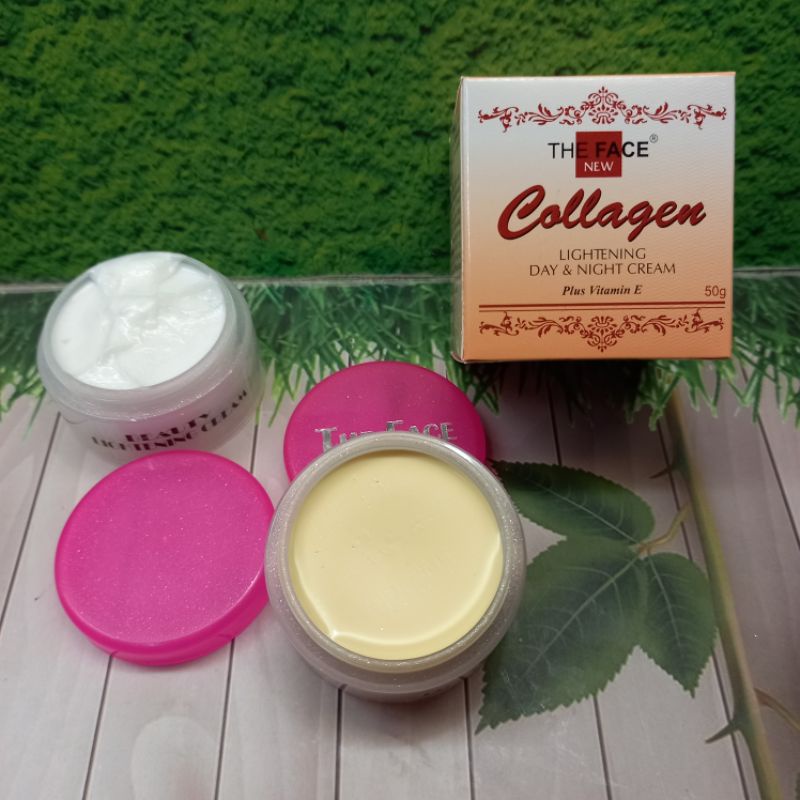 Jual Cream Collagen The Face Original 2in1 Shopee Indonesia
