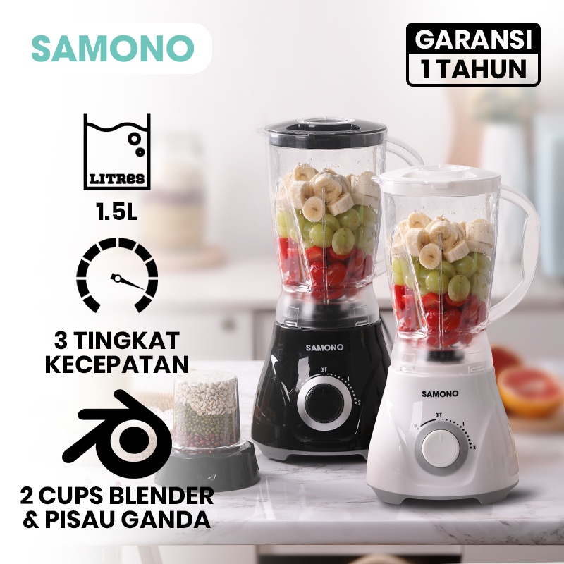 Blender and Food Processor Combo; Sboly 2 in 1 Multifunctional