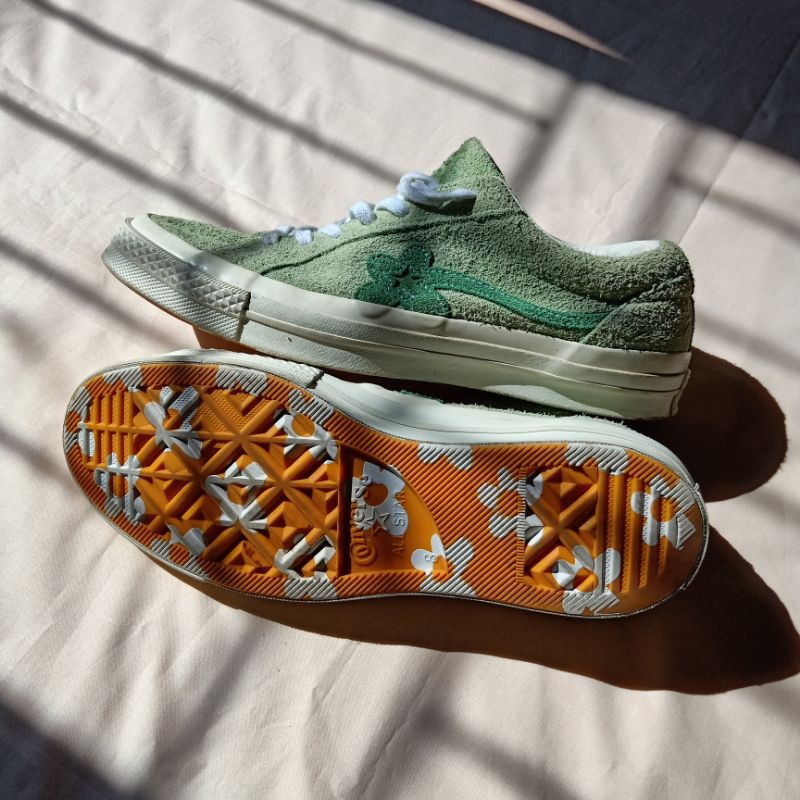 Converse golf le fleur jade clearance lime