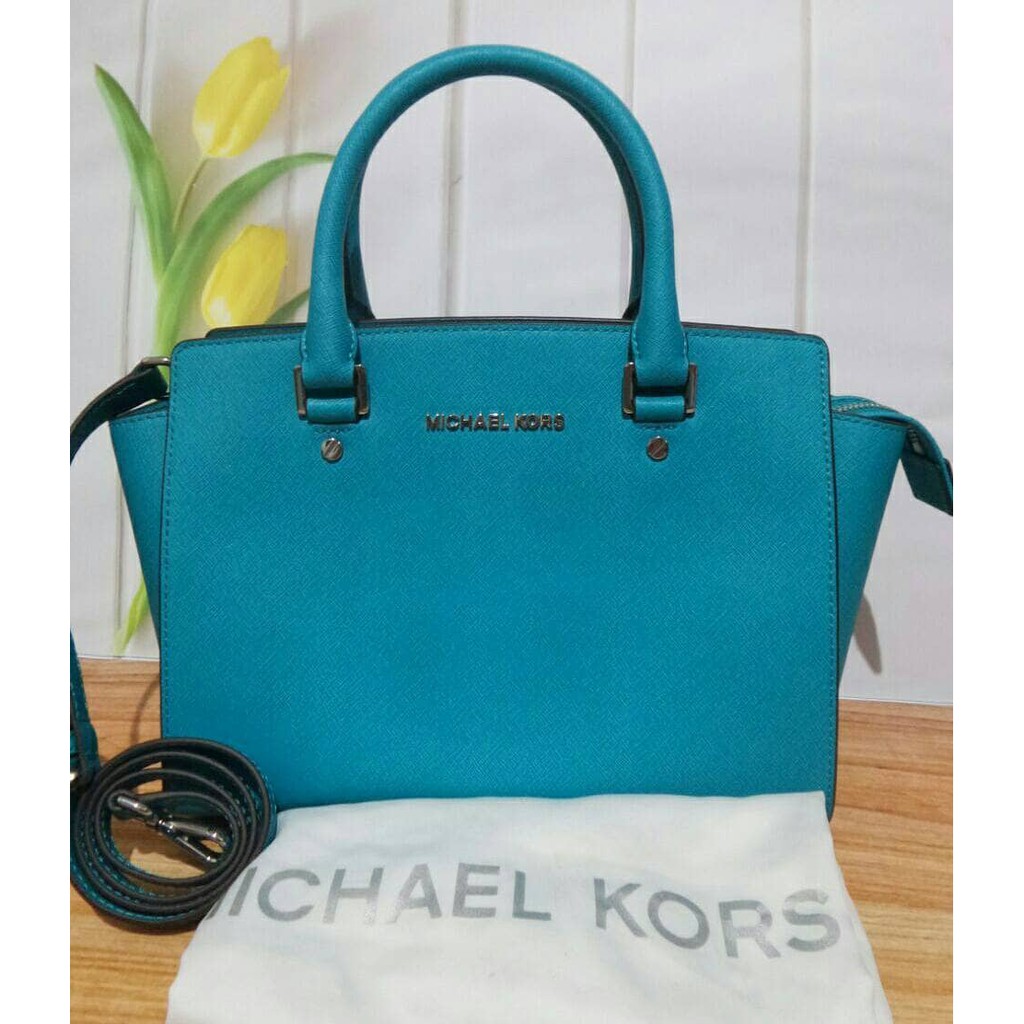 Michael kors on sale selma turquoise