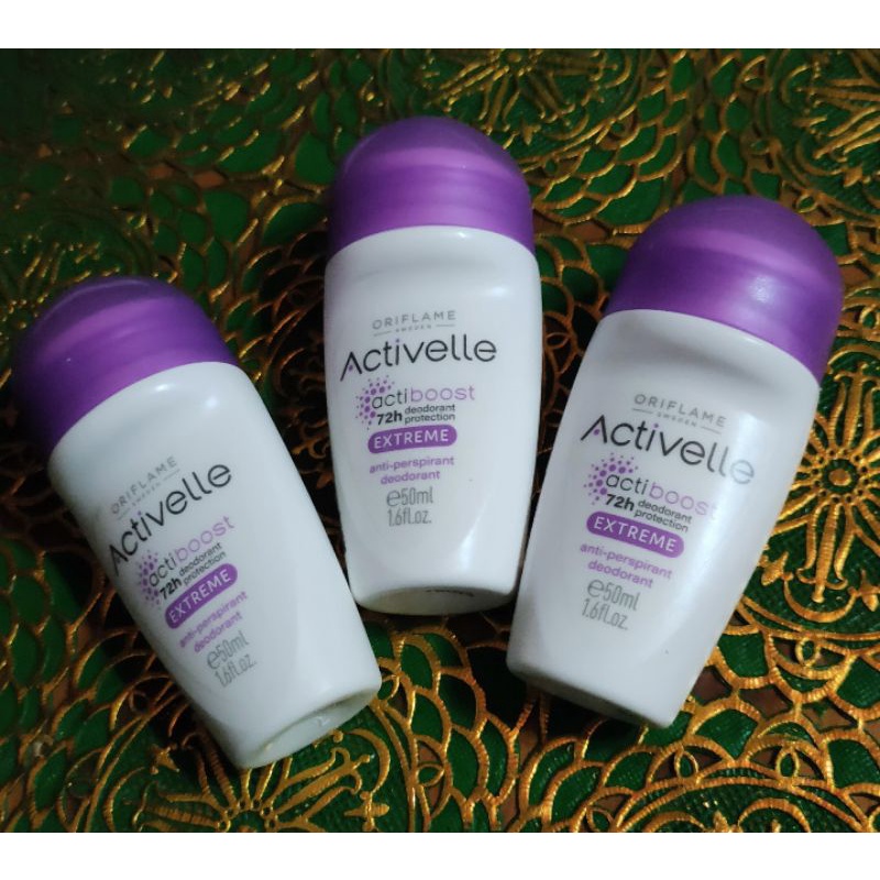 Jual Deodorant Roll On Activelle Ungu | Shopee Indonesia