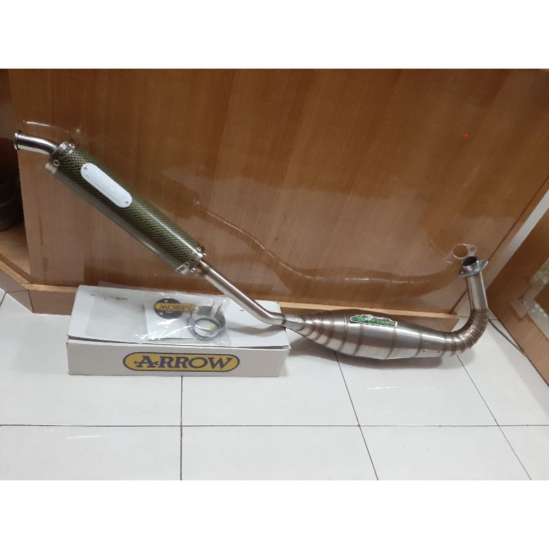 Jual KNALPOT AITECH STAINLIS NON COBRA SLINCER ARROW ORIGINAL ITALIA ...