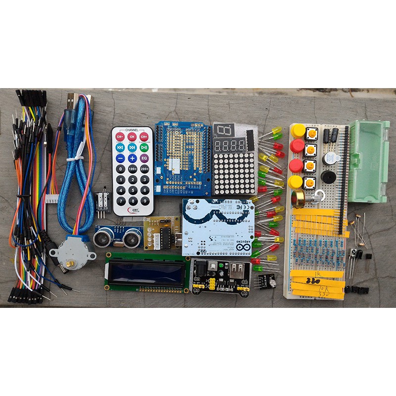 Jual Arduino Uno R3 Starter Kit Versi 2 | Shopee Indonesia