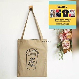 Jual FS - No.Label Coffee Tas Tote Bag Wanita di Seller NO.LABEL -  Kembangan Selatan, Kota Jakarta Barat