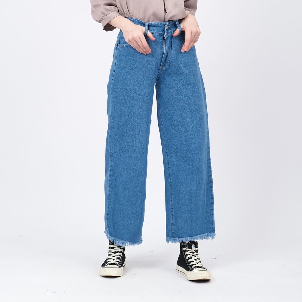 Jual Fitwear Studio - Kulot Rumbe Larissa Jeans BIG SIZE - Size 31 - 34 ...