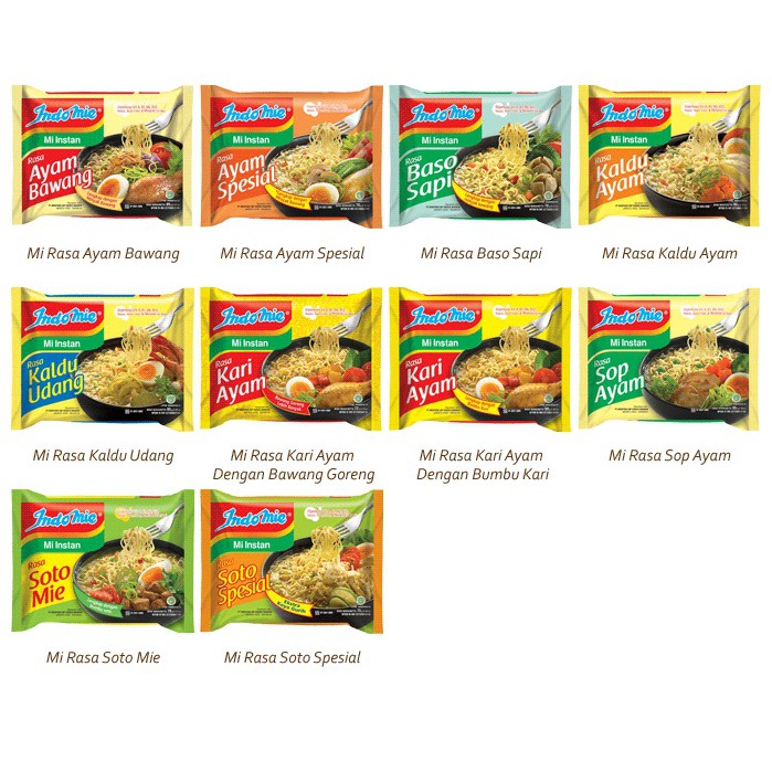 Jual Indomie Instant NoodlesSoup Based Noodles/Cartoon (1 Carton