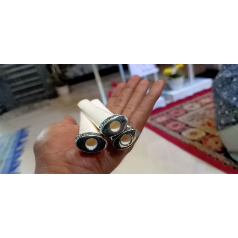 Jual pipa tulang sapi mulus alpaka | Shopee Indonesia