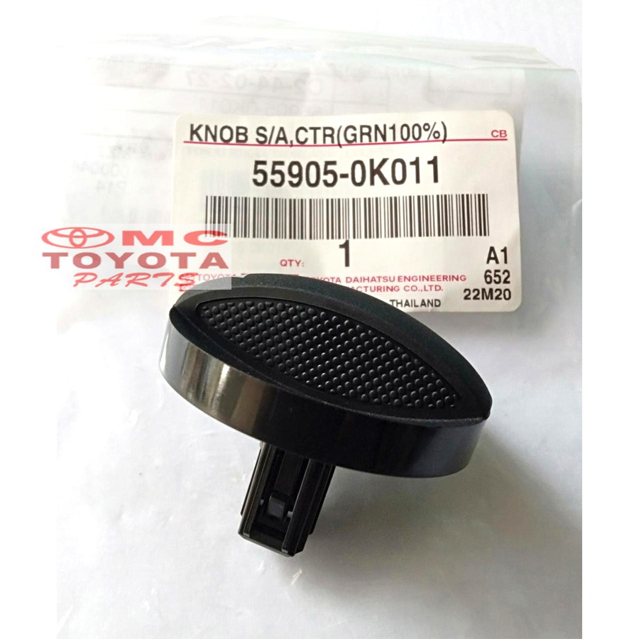 Jual Knob Knop Tombol Stelan Control AC Innova Hilux Fortuner 55905 ...