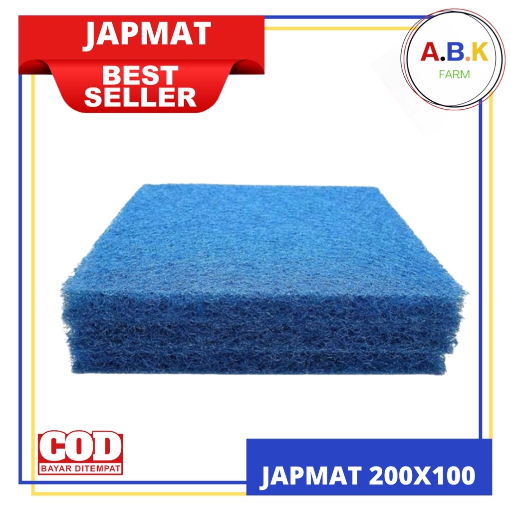 Jual Japmat / Japanese Mat Filter aquarium 200 x 100 cm | Shopee Indonesia