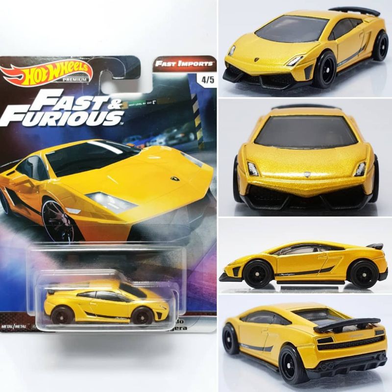 Jual Hot Wheels Premium Fast & Furious Lamborghini Gallardo LP 570