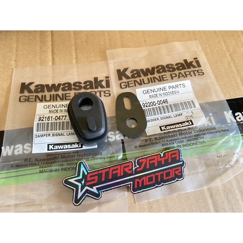 Jual Karet Damper Washer Lampu Sen Belakang Ninja R Ss Original Shopee Indonesia