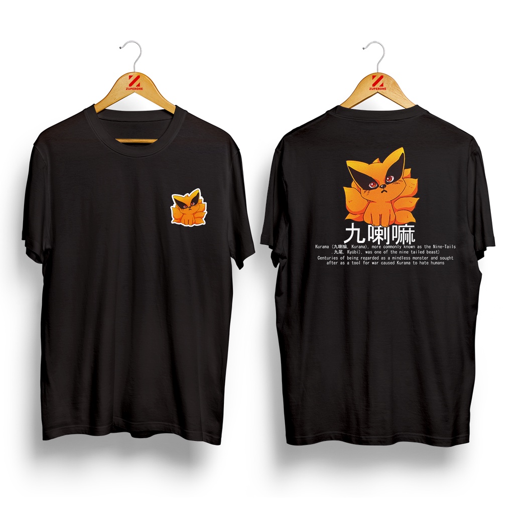 Jual Kaos Anime Kurama Chibi Kaos Japan Kaos Naruto Baryon Mode Shopee Indonesia