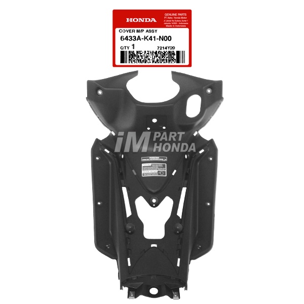 Jual 6433A-K41-N00 Cover Tengah Bagian Kontak New Supra X 125 Fi ...
